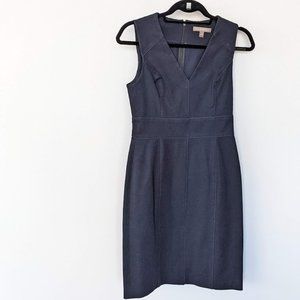 Banana Republic Navy Pleated Dress [Size 2]